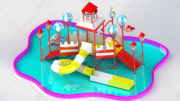 原創(chuàng)英倫水屋（4）-兒童水屋系列-昊至泉水上樂園設(shè)備研發(fā)